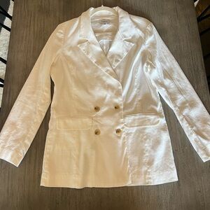 Evereve White Blazer